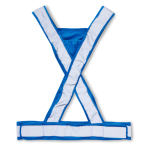 KAMPANJPRIS! En smidig och kl&auml;dsam reflex! Breda reflexer &ouml;ver torso och midja &ouml;kar synbarheten och tryggheten i m&ouml;rker f&ouml;r anv&auml;ndaren. Kardborref&auml;sten i sidorna g&ouml;r det m&ouml;jligt att reglera f&ouml;r b&auml;sta komfort och passform. Tryckyta i trianglarna fram och bak. CE-godk&auml;nd enligt EN 13356:2001 Modellen finns i b&aring;de gult, svart, orange, gr&ouml;nt, bl&aring;tt, r&ouml;tt och rosa i S/M och L/XL.